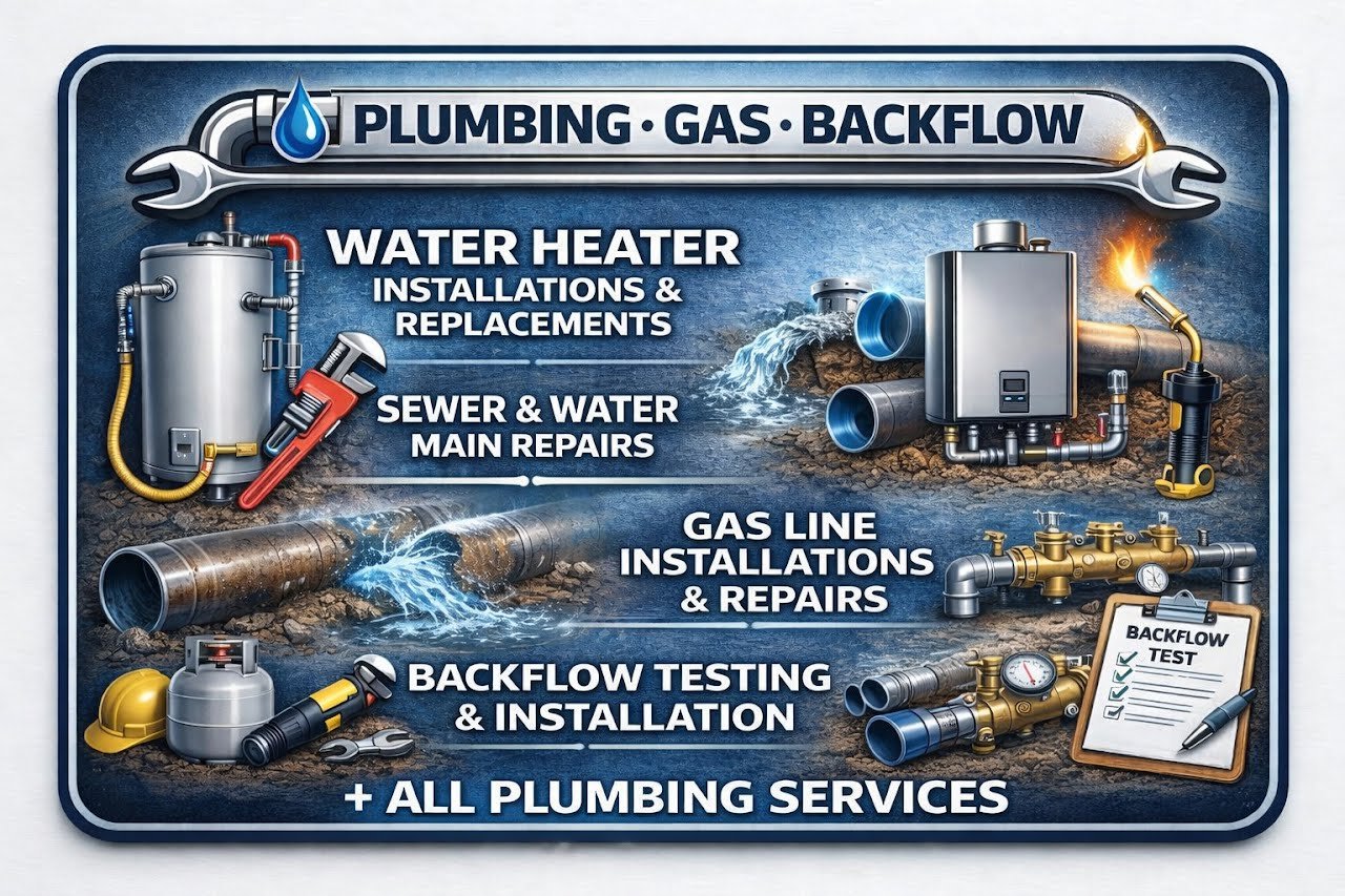 Flow Techs plumbing services list